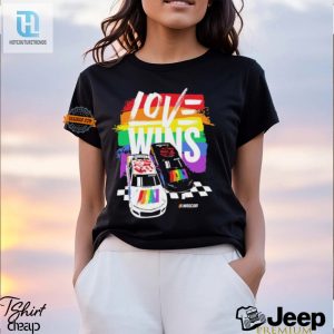 Race To Pride Funny Nascar Checkered Flag Love Wins Shirt hotcouturetrends 1 2