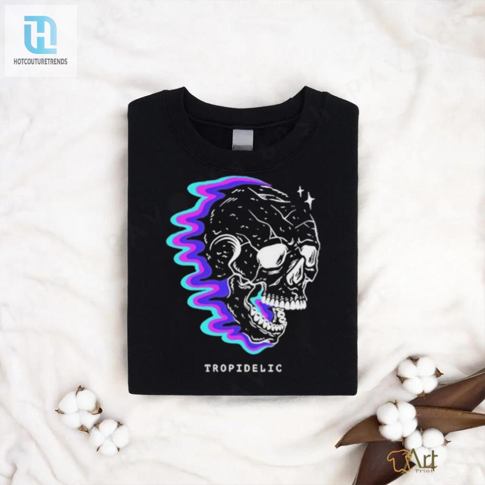 Get Trippy Tropidelic Skull Star 24 Tour Tee  Unique  Fun