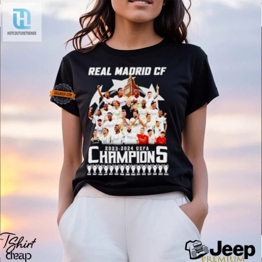 Score Big Laughs Goals With Real Madrid 2324 Uefa Shirt hotcouturetrends 1 2