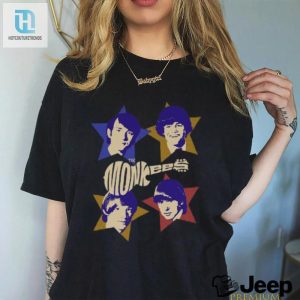 Get Your Laugh On Unique Monkees Stars Tshirt hotcouturetrends 1 3