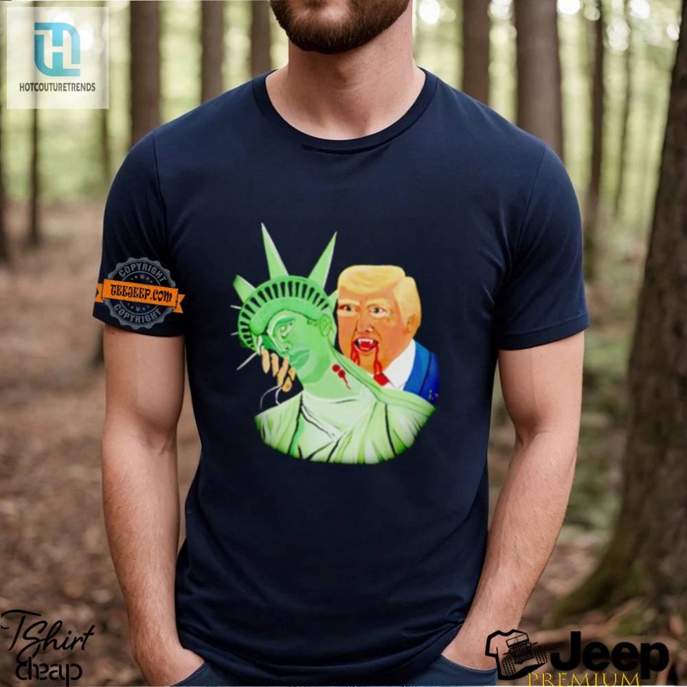 Quirky Trump Dracula Liberty Tee Unique Hilarious Gift hotcouturetrends 1