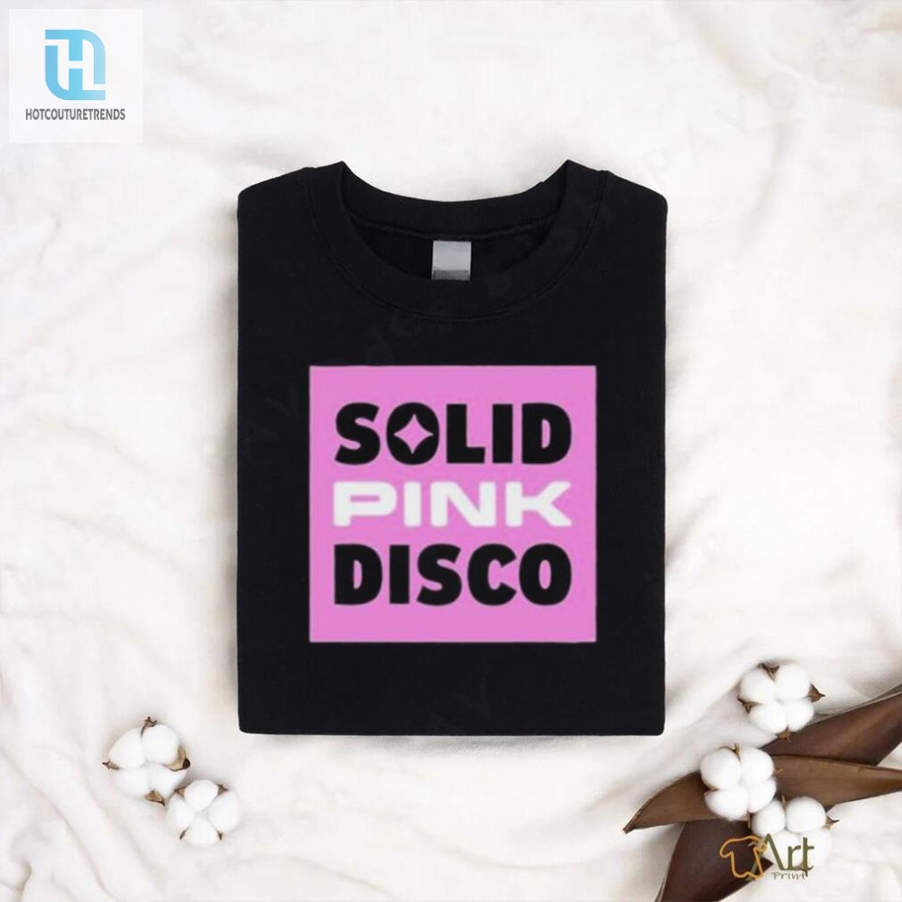 Rock Retro Chic Trixie Mattels Solid Pink Disco Shirt