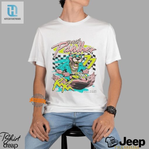 Peach Panther Jet Ski Shirt Hilarious Szechuan Collab hotcouturetrends 1 1