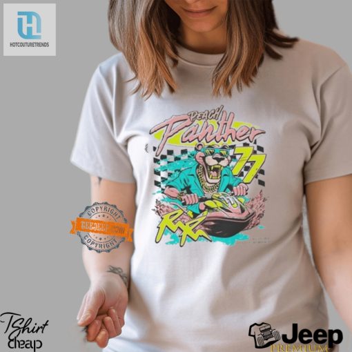 Peach Panther Jet Ski Shirt Hilarious Szechuan Collab hotcouturetrends 1 2