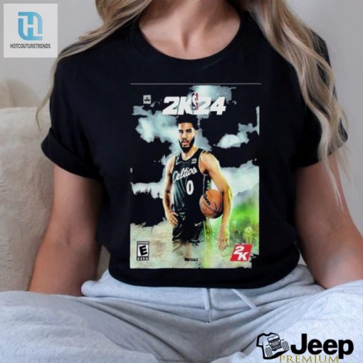 Get Dunked Jayson Tatum 2K24 Cover Star Tee hotcouturetrends 1 2