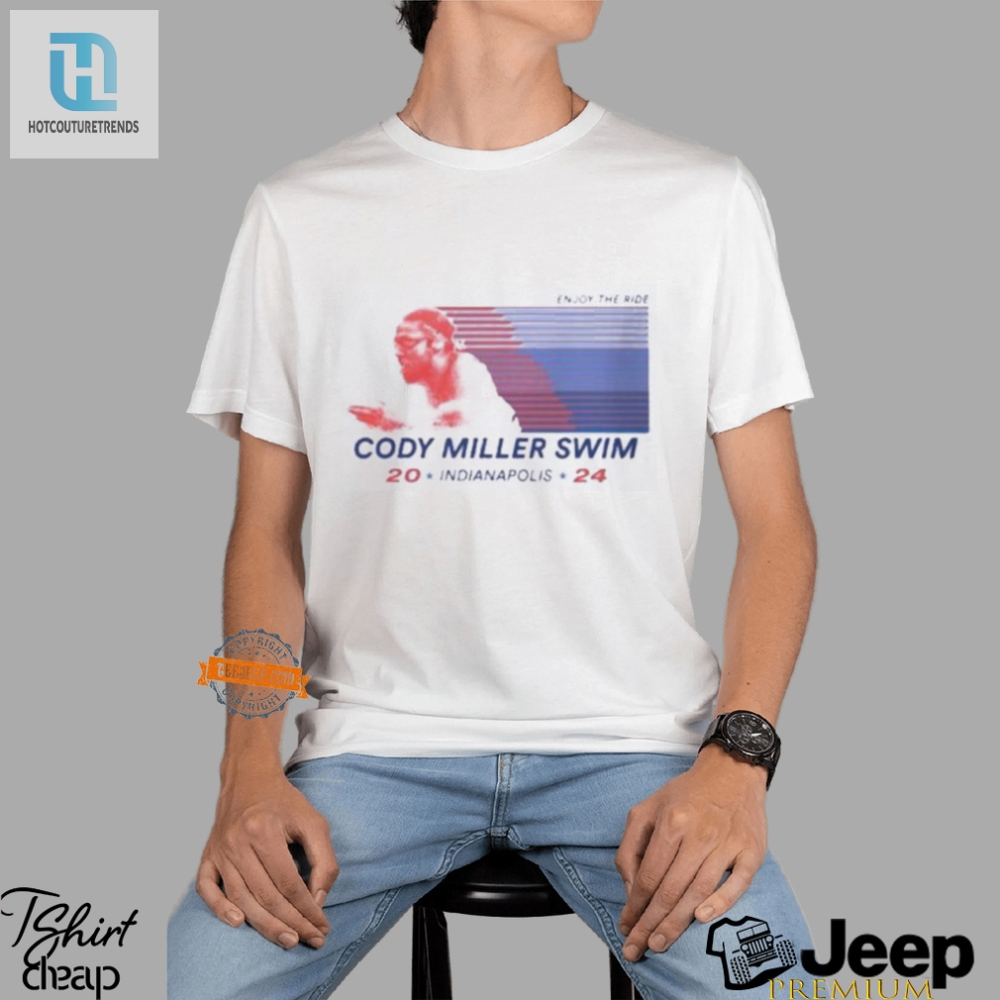Make Waves In Style Cody Miller 2024 Indy Tee