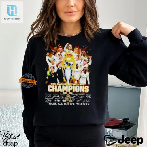 Real Madrid 2324 Shirt Thanks For The Memories Champs hotcouturetrends 1 1
