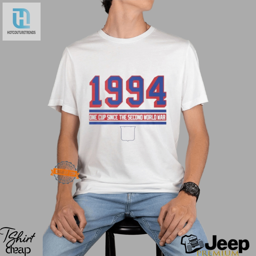 Quirky 1994 Wwii One Cup Shirt  Wear History With Humor