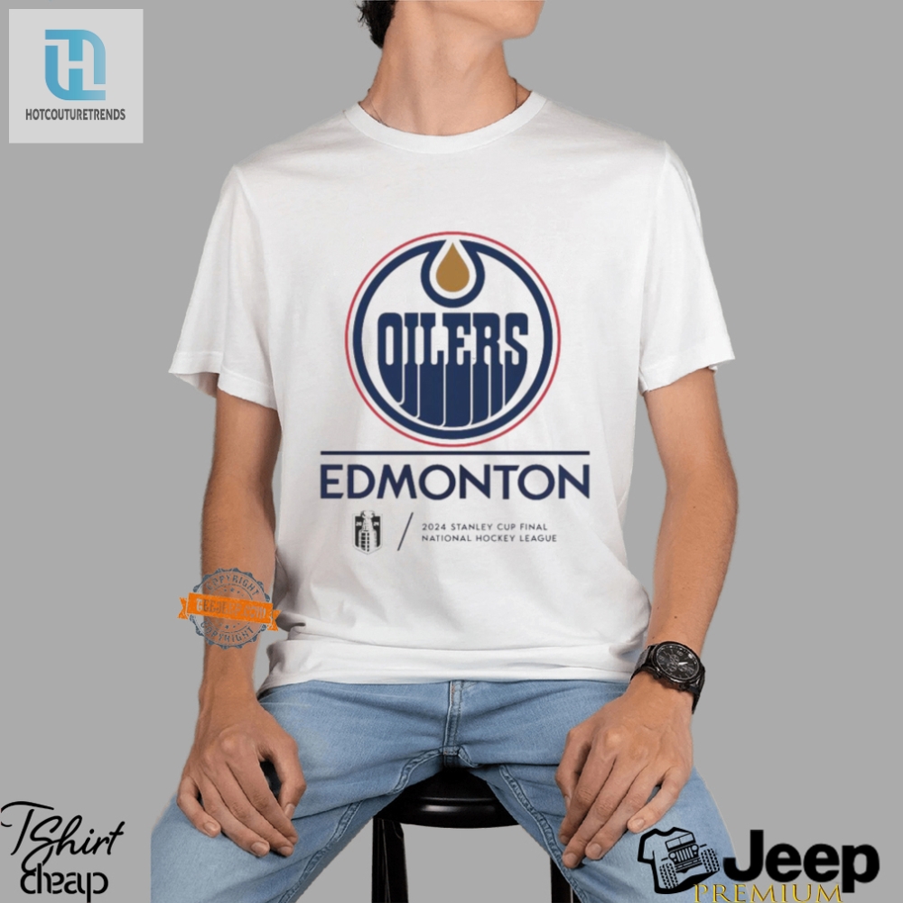 Oilers Cup Victory Edmontons Funniest 2024 Logo Tee