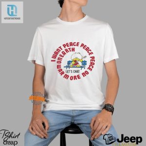 Hilarious Jerks 80S Peace Peace Peace Retro Shirt hotcouturetrends 1 1