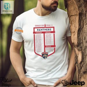 Purrfect Panthers 2024 Cup Final Roster Tee Get Yours Now hotcouturetrends 1 2