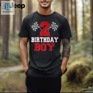 Zoom Into Two Funny 2Nd Bday Toddler Race Car Driver Shirt hotcouturetrends 1 1