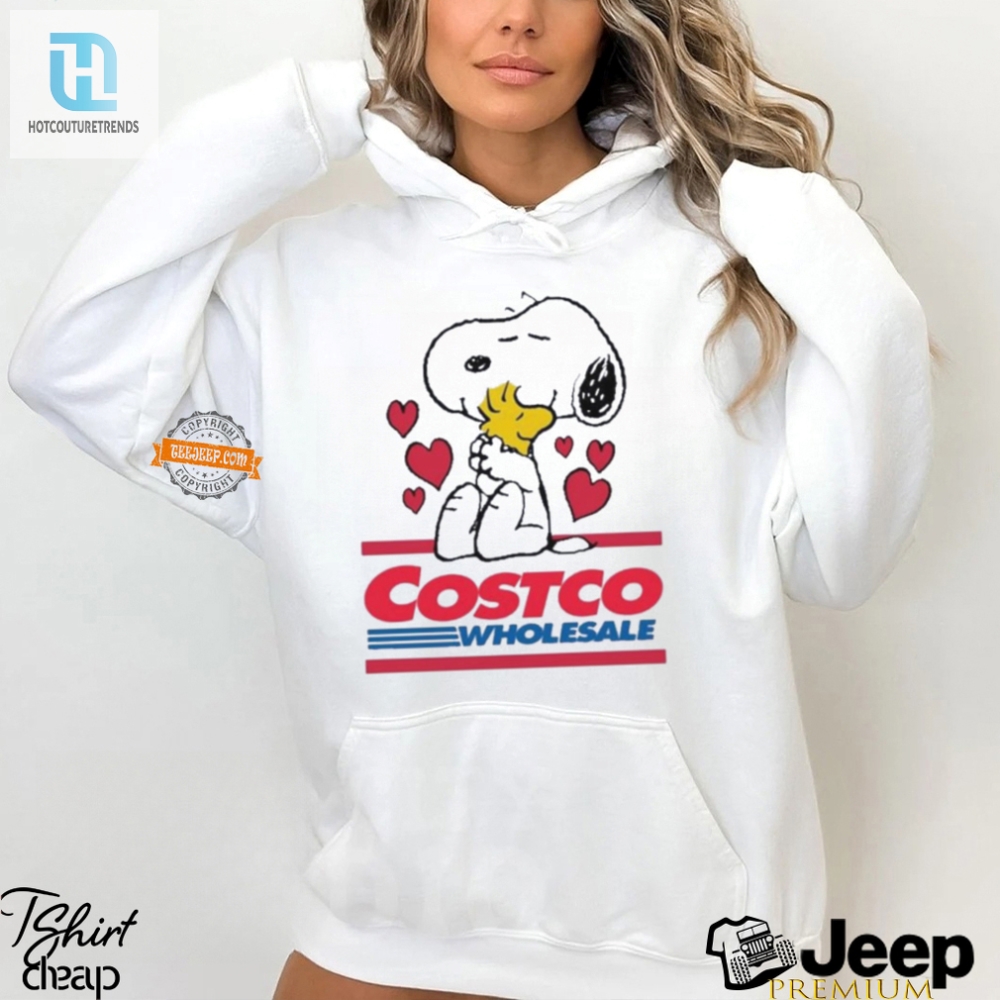 Snoopy  Woodstocks Hilarious Costco Love Shirt