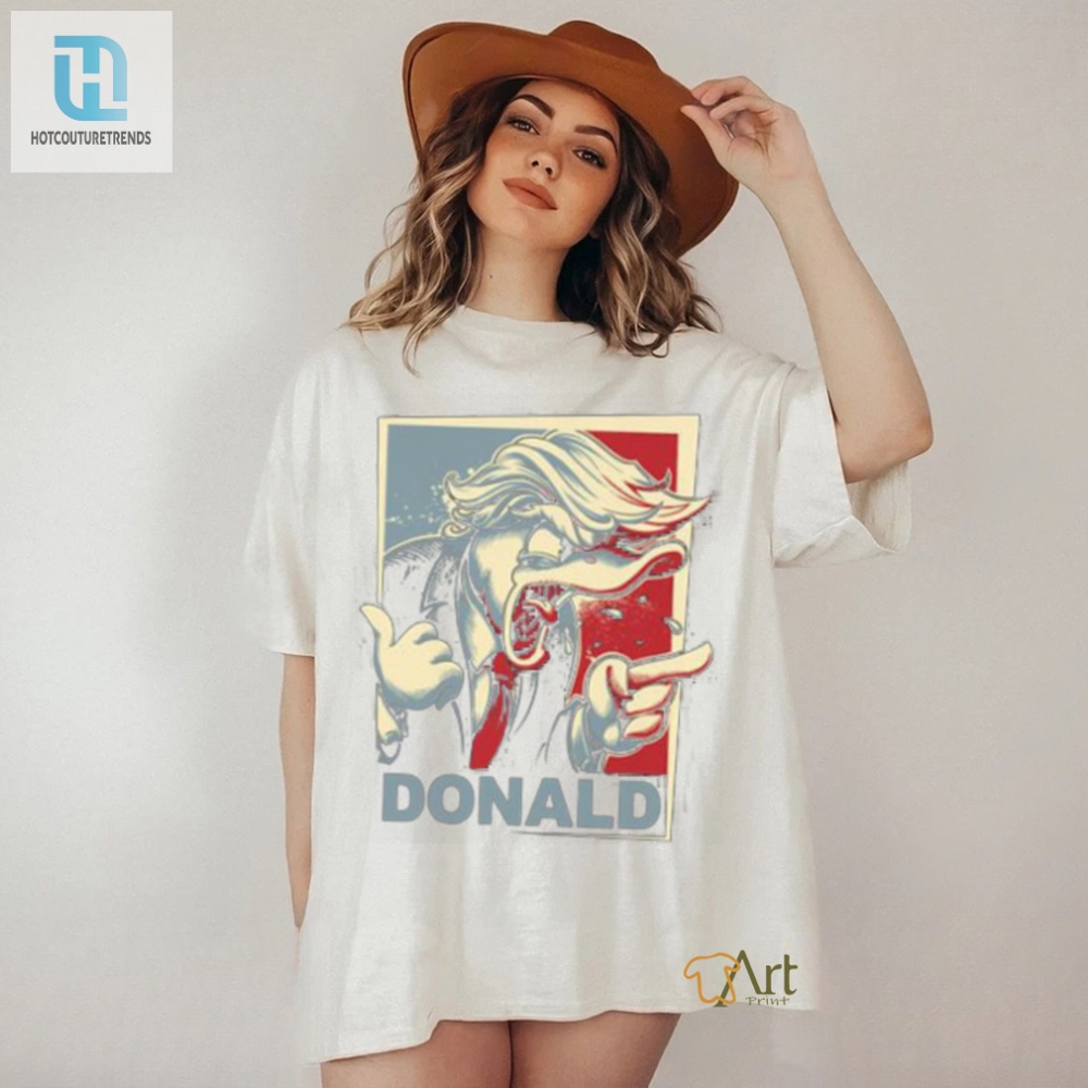 Funny Trump Donald Duck Hope Style Tshirt  Unique  Unisex