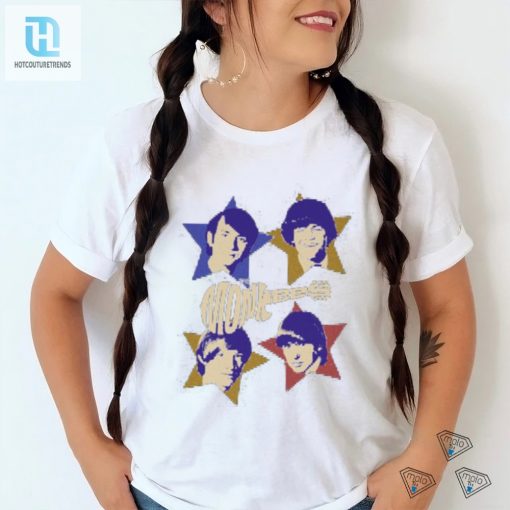 Get Your Laugh On With The Monkees Stars Tee hotcouturetrends 1 3