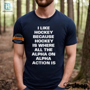 Funny Alpha Action Hockey Tshirt Perfect For Hockey Fans hotcouturetrends 1 2