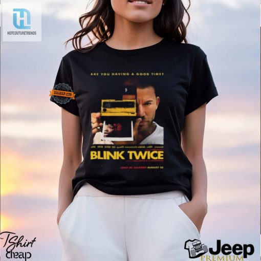 Get The Blink Twice Tee Zoe Kravitzs Debut Poster Art hotcouturetrends 1 1