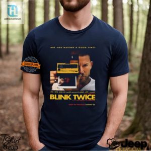 Get The Blink Twice Tee Zoe Kravitzs Debut Poster Art hotcouturetrends 1 2