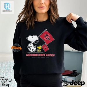 Snoopy Sdsu Aztecs Okc Flag Shirt Fun Unique hotcouturetrends 1 3