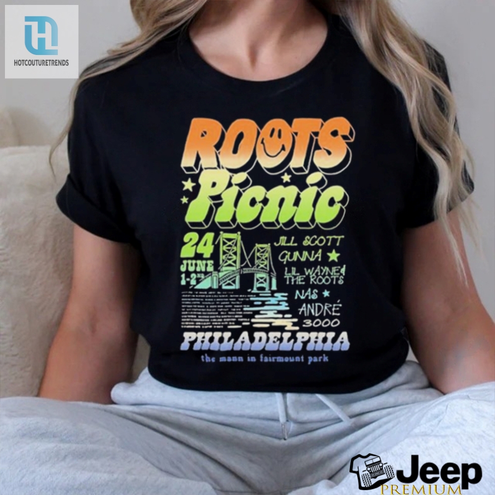Get Rooted Hilarious Roots Picnic Philly Shirt 2024