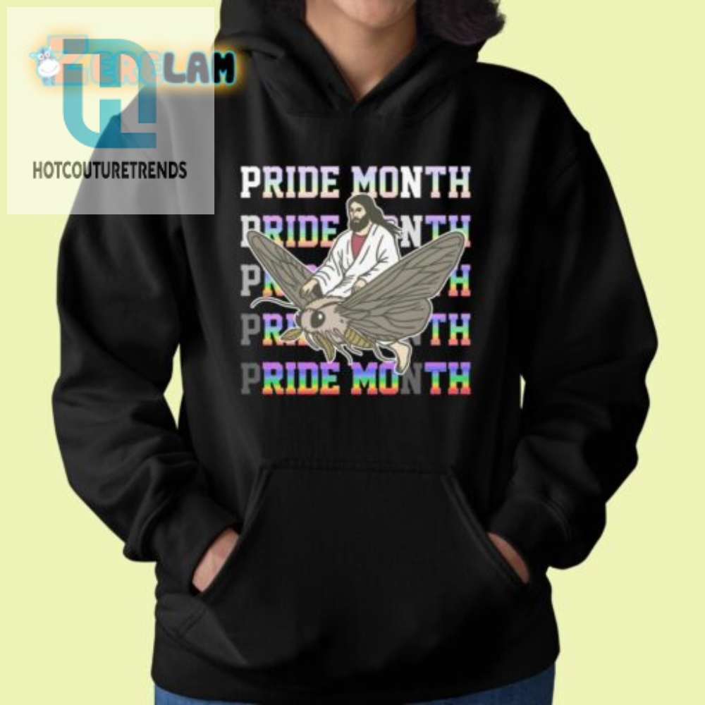 Get Your Laughs  Pride Hilarious Pride Month Ride Moth Tee