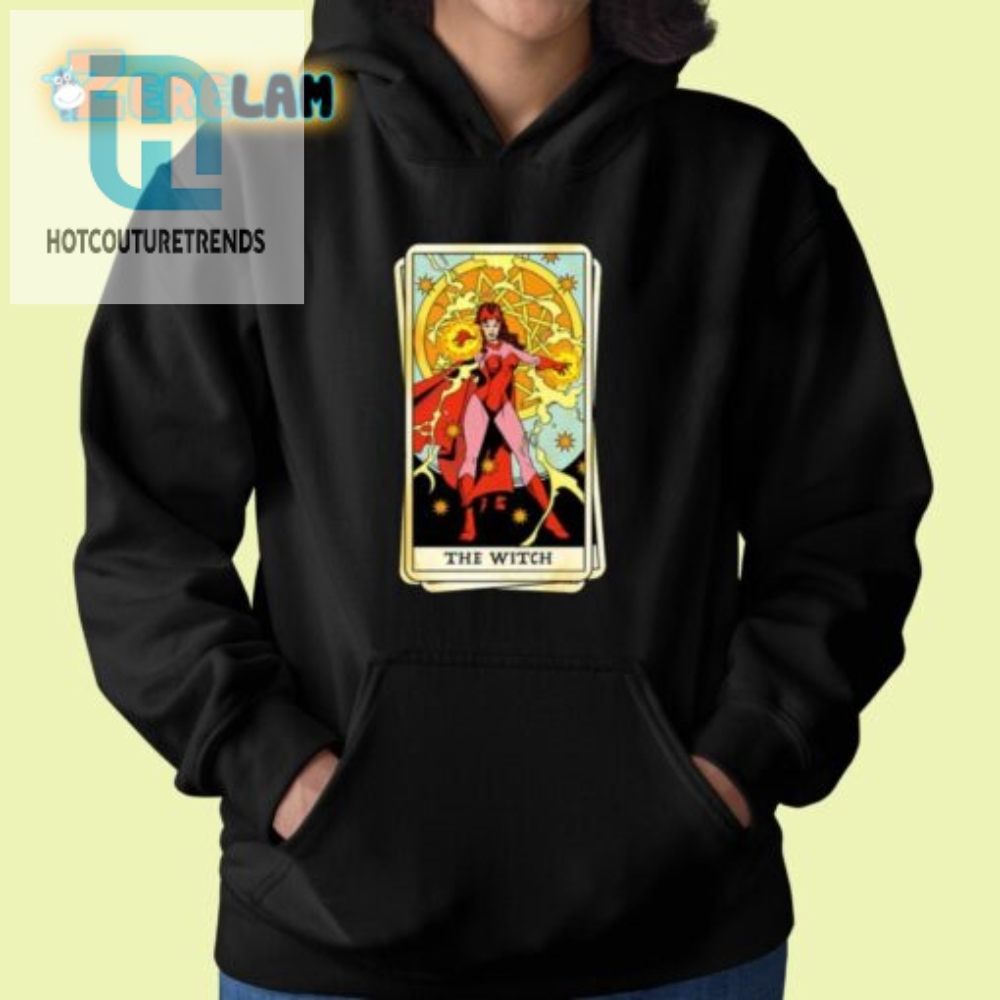 Get Witchy Laughs With Our Tarot Scarlet Witch Shirt