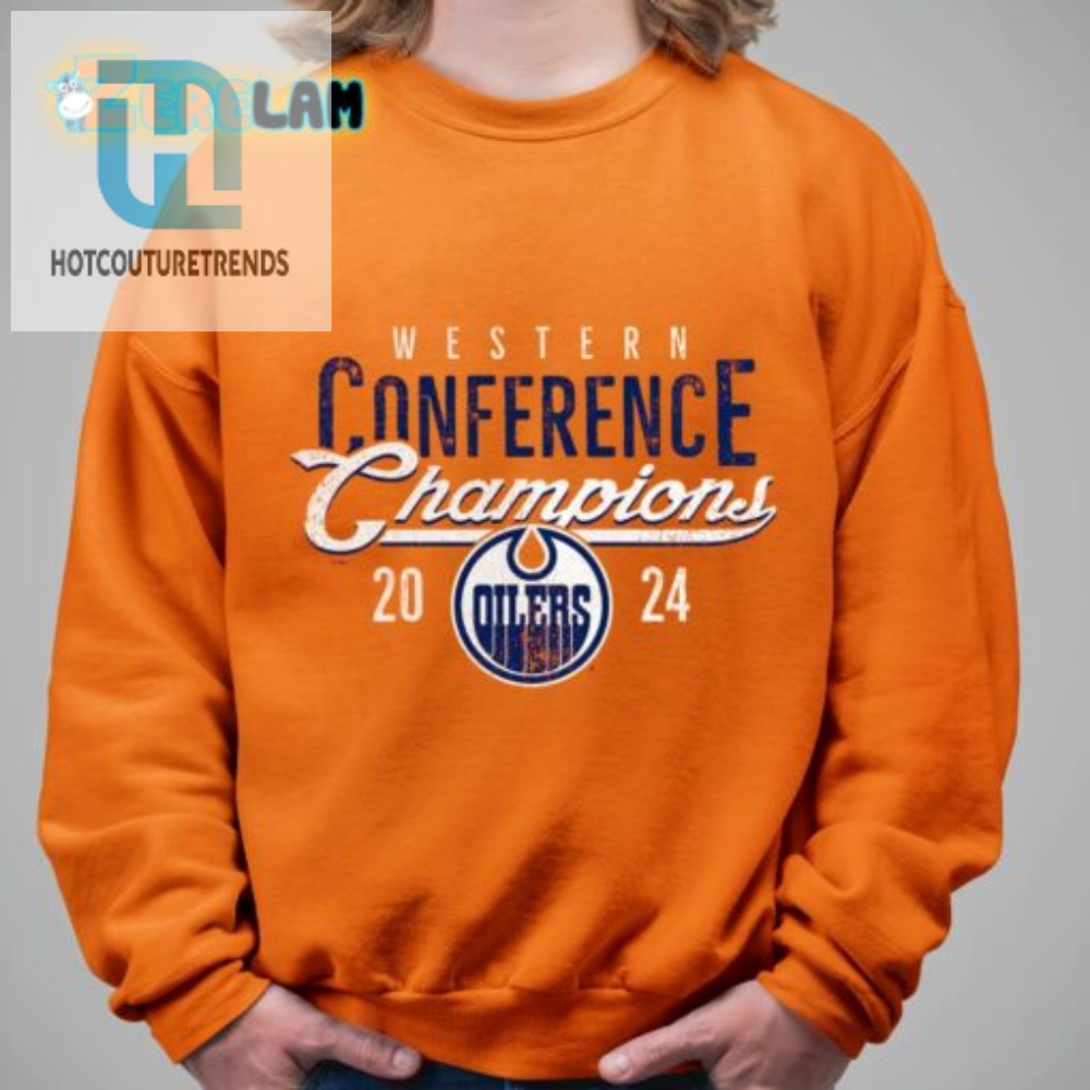Oilers 2024 Champs Tee Dress Like A Winner With Humor