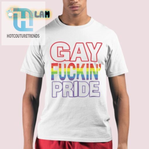 Funny Bold Gay Pride Shirt Not Gay Friendly Stay Home hotcouturetrends 1