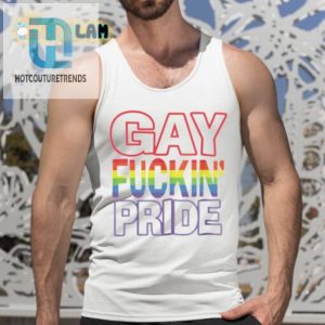 Funny Bold Gay Pride Shirt Not Gay Friendly Stay Home hotcouturetrends 1 4