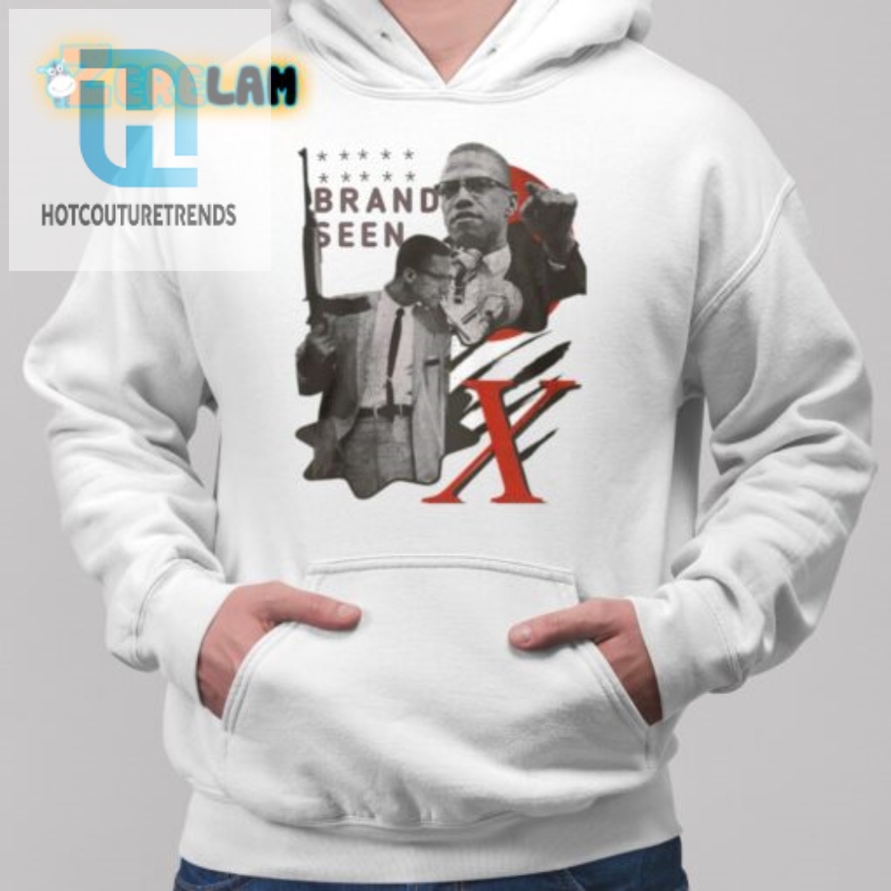 Get Serious Style With Anthony Edwards Malcom X Tee  Lol