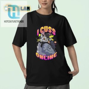 Get Laughs With Our Unique I Cuss Online Hell Grip Shirt hotcouturetrends 1 2