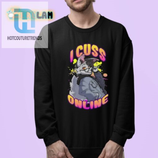 Get Laughs With Our Unique I Cuss Online Hell Grip Shirt hotcouturetrends 1 3