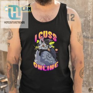 Get Laughs With Our Unique I Cuss Online Hell Grip Shirt hotcouturetrends 1 4