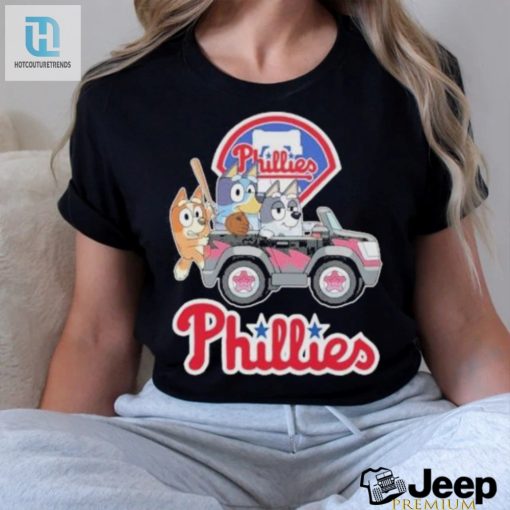 Hit A Homer With Bluey Phillies Fan Shirt Hilarious Unique hotcouturetrends 1