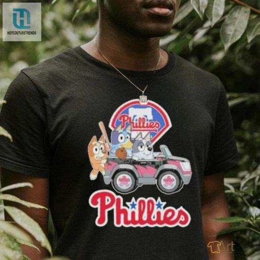 Hit A Homer With Bluey Phillies Fan Shirt Hilarious Unique hotcouturetrends 1 3