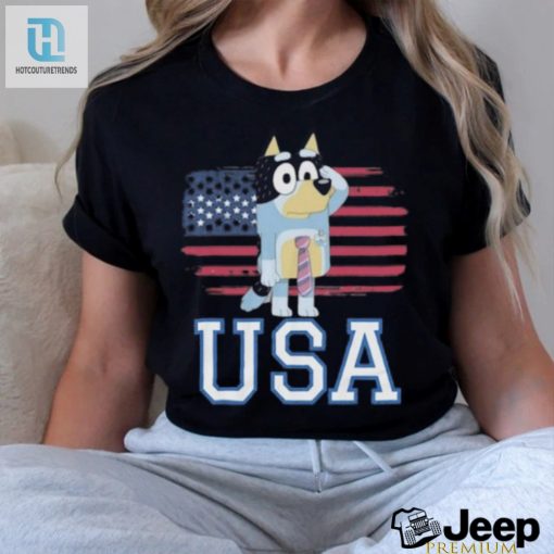 Sparkle In Style Hilarious 4Th Of July Bluey Shirt Usa hotcouturetrends 1