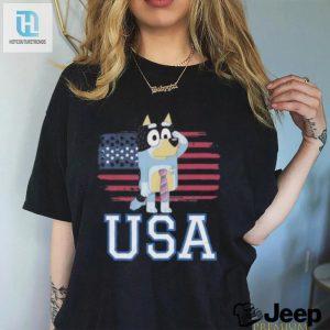 Sparkle In Style Hilarious 4Th Of July Bluey Shirt Usa hotcouturetrends 1 1