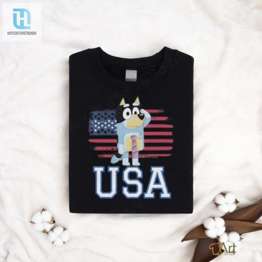 Sparkle In Style Hilarious 4Th Of July Bluey Shirt Usa hotcouturetrends 1 2