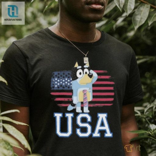Sparkle In Style Hilarious 4Th Of July Bluey Shirt Usa hotcouturetrends 1 3