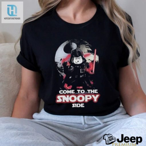 Get Laughs With Our Unique Star Wars Snoopy Side Shirt hotcouturetrends 1