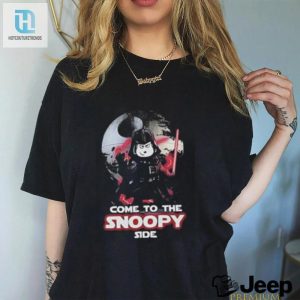 Get Laughs With Our Unique Star Wars Snoopy Side Shirt hotcouturetrends 1 1