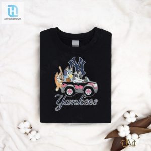 Drive In Style Yankees Bluey Bandit Tee Fun Unique hotcouturetrends 1 2