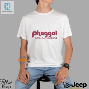 Own The Laughs Phaggot World Champion Shirt Stand Out hotcouturetrends 1 3