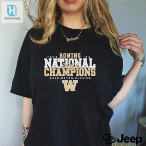 Celebrate Huskies Champs 2024 Hilarious Rowing Tee hotcouturetrends 1 1