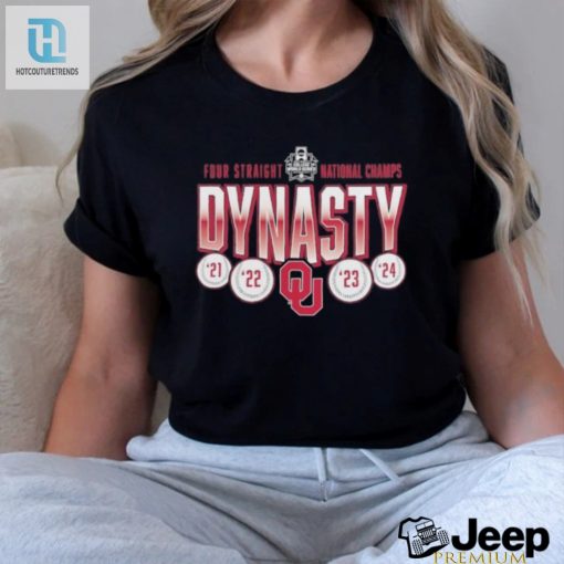 Funny Oklahoma Sooners 4Peat Champs Shirt Limited Edition hotcouturetrends 1