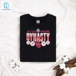Funny Oklahoma Sooners 4Peat Champs Shirt Limited Edition hotcouturetrends 1 2