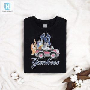 Funny Official Bluey Yankees Shirt Perfect For Baseball Fans hotcouturetrends 1 2