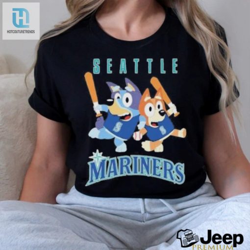 Score Big In Style Bluey Mariners Shirt Too Cute To Miss hotcouturetrends 1