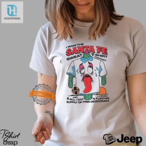 Won Santa Fe Sweat Shirt Contest Got Deodorant For Life hotcouturetrends 1 1