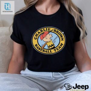 Get A Laugh With Our Unique Peanuts Charlie Brown Baseball Tee hotcouturetrends 1 2